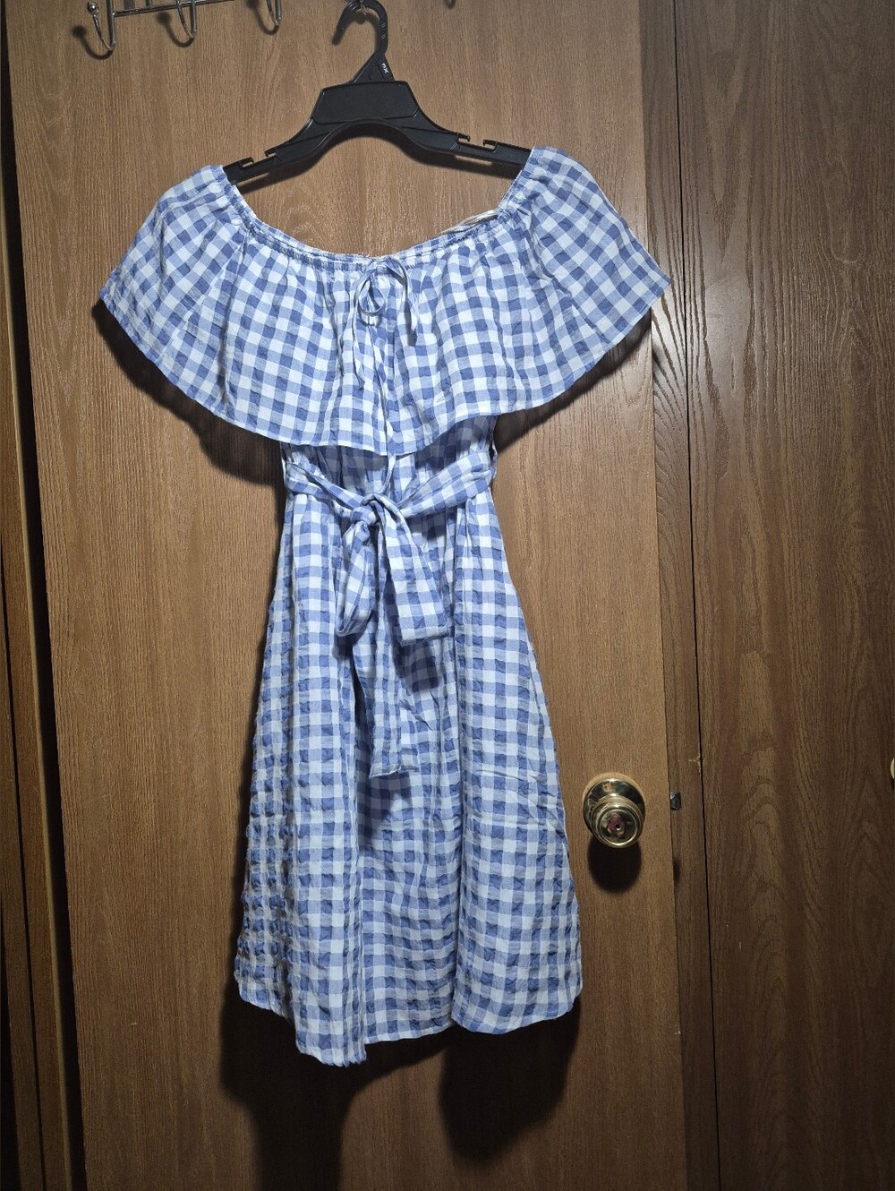 Anthropologie 11-1 Tylho for "Kinsey" Gingham Dress XS - Picture 9 of 11
